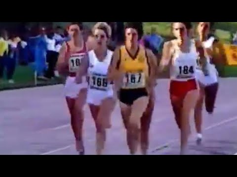 Heather Barallet , Lorraine Baker , Jolanta Januchta ,  Shireen. Bailey - Womens 800m 1984 Auckland