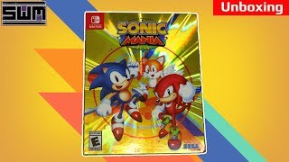Sonic Mania Plus Nintendo Switch Unboxing