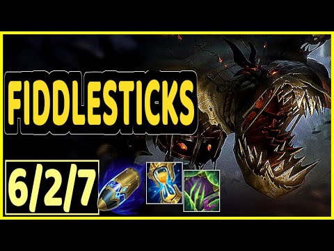 FIDDLESTICKS VS AMUMU - 6/2/7 KDA JUNGLE GAMEPLAY