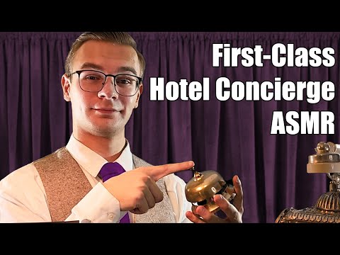 "May I Take Your Bags?" Ultra-Luxury Hotel Concierge ASMR (Soft-Spoken, Personal Attention)