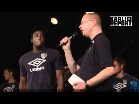 Marian Unger singt für die Fans!