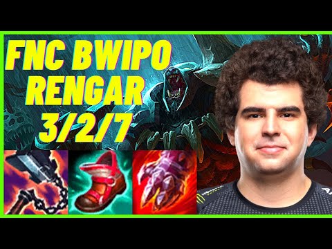 FNC BWIPO PLAYS RENGAR VS AATROX TOP |EUW GRANDMASTER PATCH 11.2| [League of Legends] Full Gameplay
