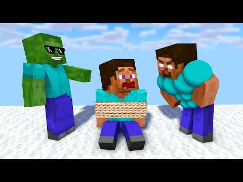 CATCH STEVE RUN CHALLENGE - Minecraft Animation