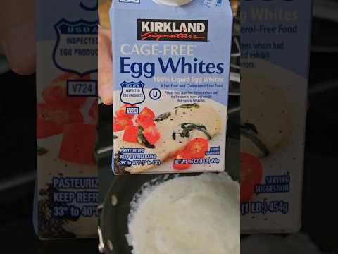 Costco Egg White Omelet High Protein & Low Carb 계란흰자 오믈렛 #eggwhite #Omelette #쿡비