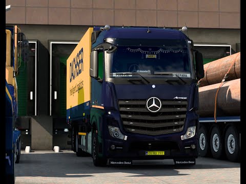 [ETS2, 1.41][Promods V2.56] - Mercedes Benz Actros MP4 2545  - Stuttgard[D] - Reutte[A]