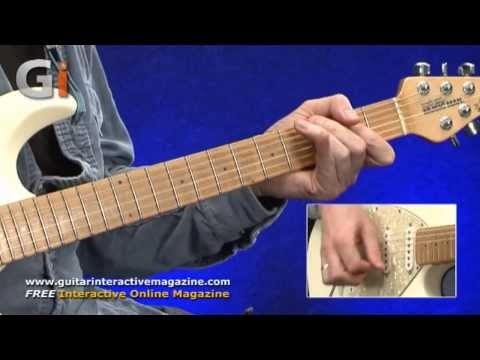 Stevie Ray Vaughan Texas Blues Style Guitar Performance With Jamie Humphries Guitar Interactive