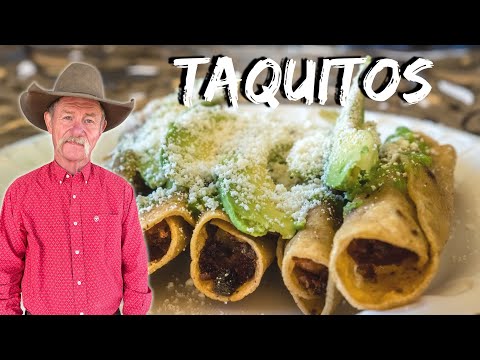 Easy Taquitos | Rolled Tacos Recipe