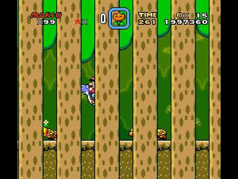 Super Mario World - Forest of Illusion 1 (Key Way)