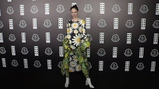 Coco Rocha, Cindy Bruna, Hikari Mori and more at Moncler Photocall in Milan