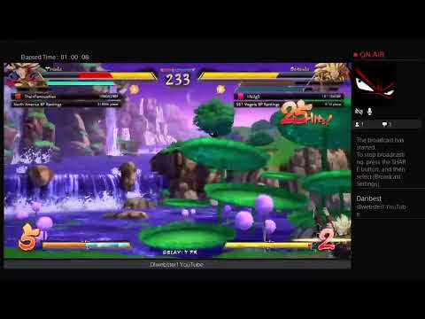 Dragon Ball Fighter Z... (We made it to ultra instinct sign)