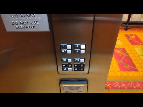 Otis Series 1 Hydraulic Elevators at Hampton Inn, Auburn Hills, MI