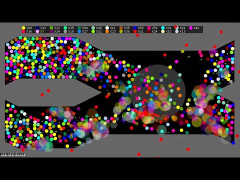 Survival Proliferation 49 - Marble Race in Algodoo