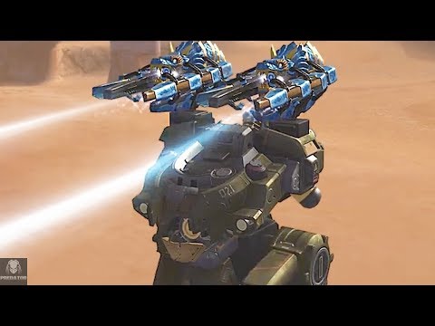 Kraken Bulwark Electricuting Enemy Robots - Mobile Fortress | War Robots