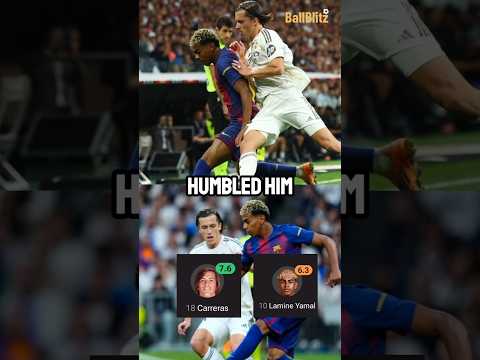 The Clown Lamine Yamal Is In Álvaro Carreras’ Pocket.😰😳 (Bro Can’t Stop Bleeding Aura 💀)