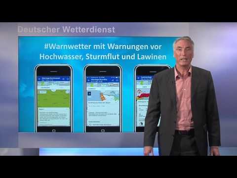 DWD - WarnWetter-App - Infos von Hans-Joachim Koppert (Vorstand Wettervorhersage)