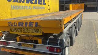 Nooteboom OVB-102-06 6-axle ballast counterweight trailer, fully restored platform semi-trailer | Image 4 - Autoline