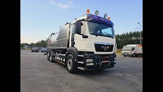 Tovornjak za či&scaron;čenje kanalov MAN JUROP VJC9 / 5 2010 WUKO for collecting liquid waste | Slika 4 - Autoline