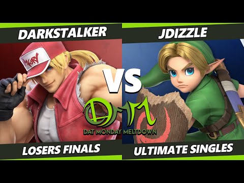 DAT Monday Meltdown 237 Losers Finals - Jdizzle (Young Link) Vs. Darkstalker (Terry) SSBU Ultimate