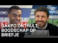 Gakpo onthult boodschap op briefje Van Bommel: 'Geef assist!' | VERONICA INSIDE