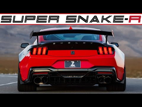 2026 Shelby Super Snake R Exhaust Sound 850+ HP Wide Body Beast