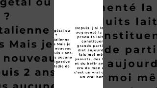 Plutôt lait végétal ou animal? #lait#yaourt#fromage#kefir#paleo