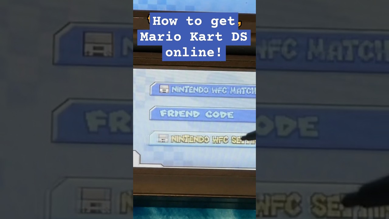 Online Mario Kart DS Guide!