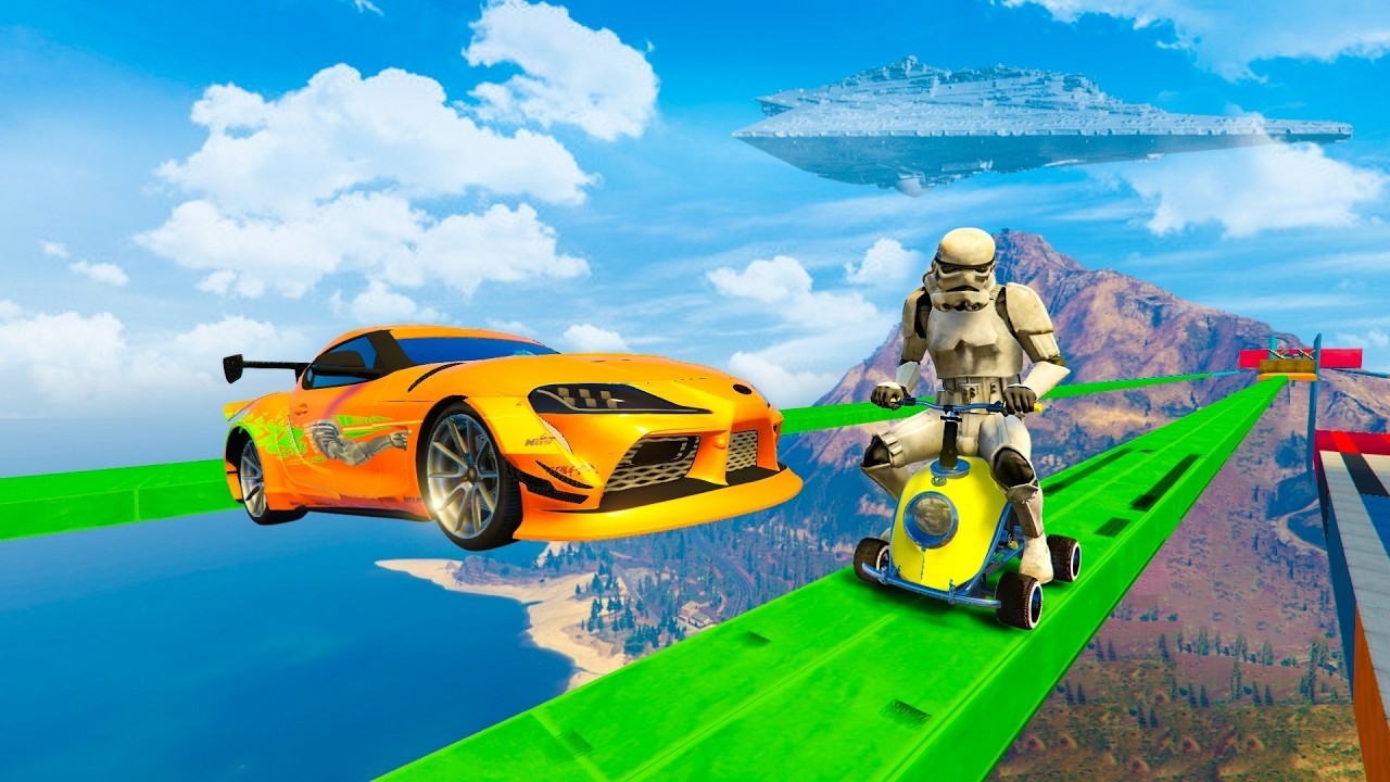 CORRE O TE ATROPELLO EN MOTO!! TENGO MUCHO MIEDO!   GTA 5 ONLINE