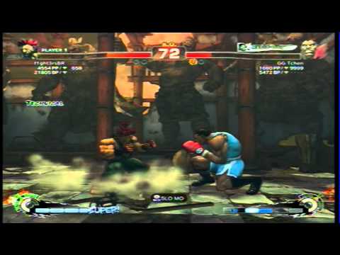 Bruno f1ght3rs (AKU) vs GG Tchen (Balrog) SSF4AE