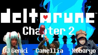 【初見】3人でDELTARUNE Chapter2やるよ【こばかめげん】