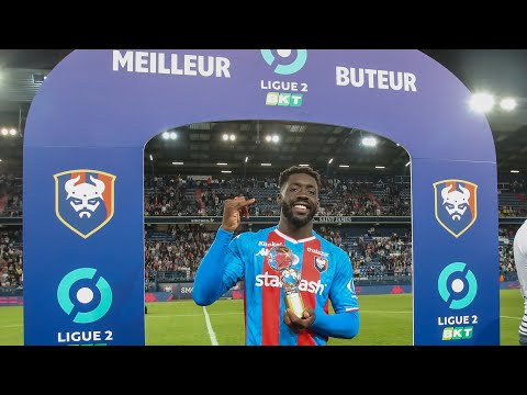 Les 22 buts d'Alexandre Mendy, meilleur buteur de Ligue 2 BKT en 2023/2024