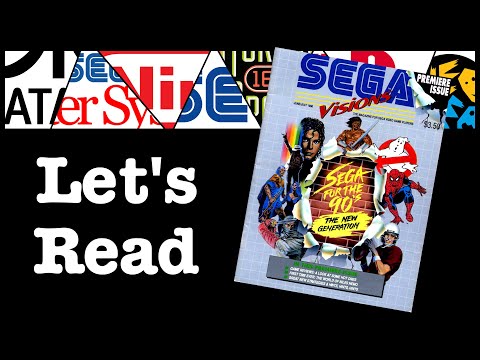 Sega Visions #1 - June/July 1990 w/ Coury from MLiG!