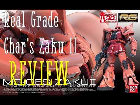 RG Zaku II Review - GUNPLA QUICK KITS