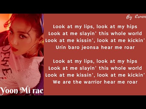 Yoon Mi-Rae & BIBI - LAW (Prod. Czaer) (나쁜년) (Lyrics Rom/Eng)