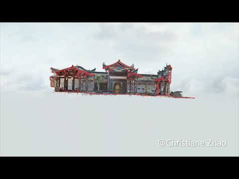 3D Photogrammetry Point Cloud Model - Ancient Heritage - Zhao Zhong Ci