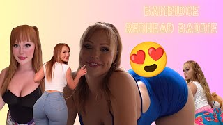 Bambidoe - Big Booty Redhead Compilation