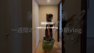 還暦主婦の日常　一週間の始まりの朝vlog