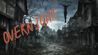 OVERNIGHT IN A HAUNTED GHOST TOWN pt.1 (GHOST ACTIVITY CAUGHT ON CAMERA)