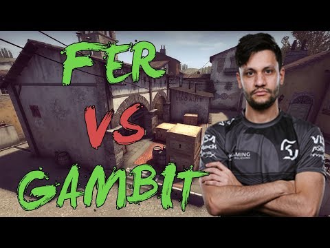 CSGO: POV SK fer vs Gambit (27/13) inferno @ IEM Katowice 2018