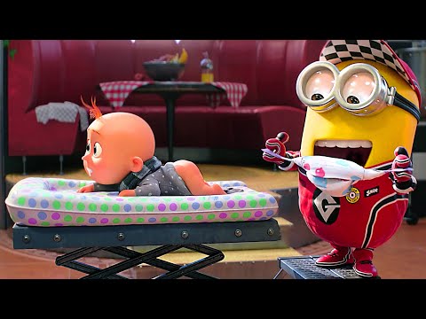 Os Minions AMAM BEBÊS! | As melhores cenas de MEU MALVADO FAVORITO 💛⚡ 4K
