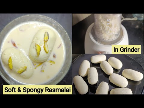 Soft and Spongy Rasmalai