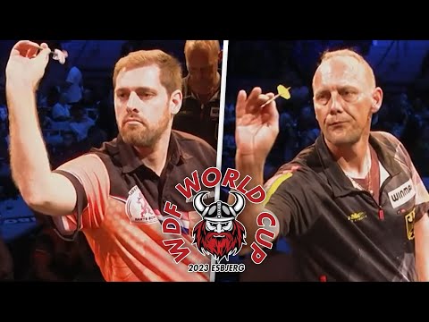 Berry Van Peer v Frank Bruns - WDF World Cup 2023 from Esbjerg Denmark Day 5 morning