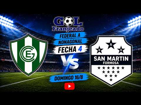 Gimnasia y Esgrima de Chivilcoy Vs San Martin de Formosa  - ZONA CAMPEONATO NONAGONAL FECHA 4