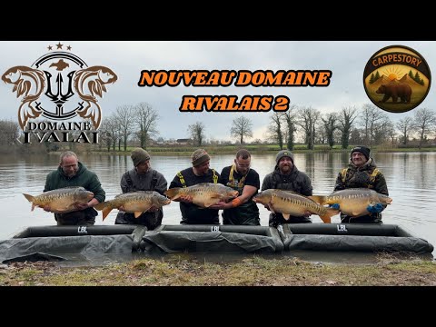DECOUVERTE DU NOUVEAU DOMAINE RIVALAIS 2 //PÊCHE DE LA CARPE