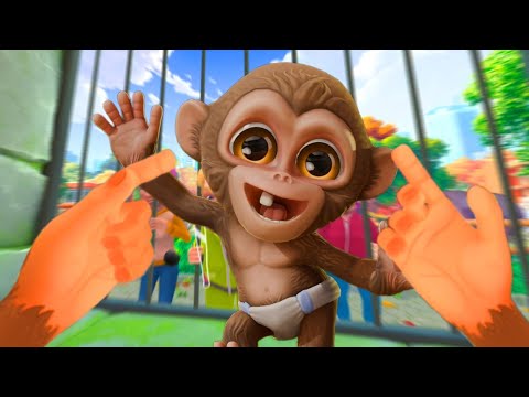 Can I ESCAPE The Zoo In I Am Monkey VR?