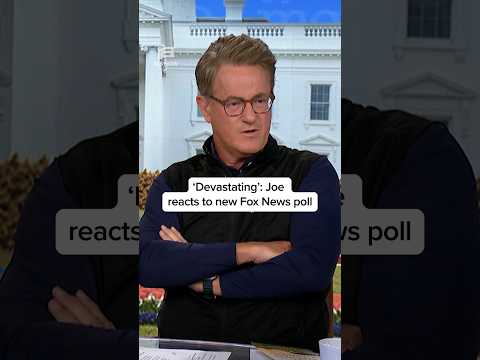 ‘Devastating’: Joe reacts to new Fox News poll