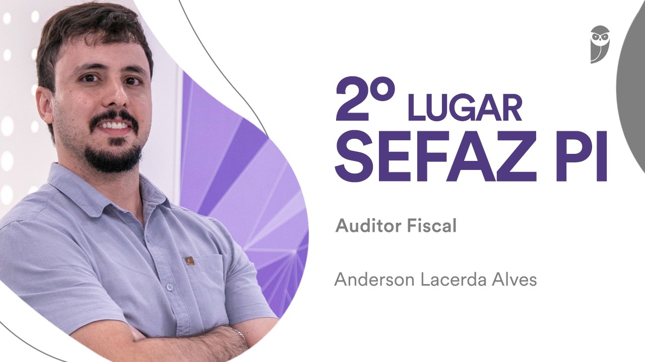Baile dos primeiros: Conheça Anderson Lacerda, 2° lugar para Auditor Fiscal na SEFAZ PI