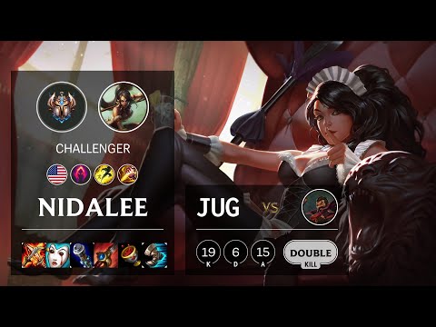 Nidalee Jungle vs Graves - NA Challenger Patch 10.16