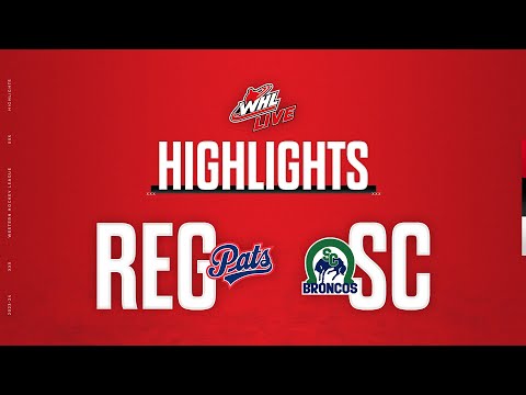 Regina Pats at Swift Current Broncos 2/17 | WHL Highlights 2023-24
