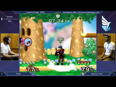 MMOM151 SSBM - Kalvar (Marth) vs. BAL | KJH (Fox) - Melee LF
