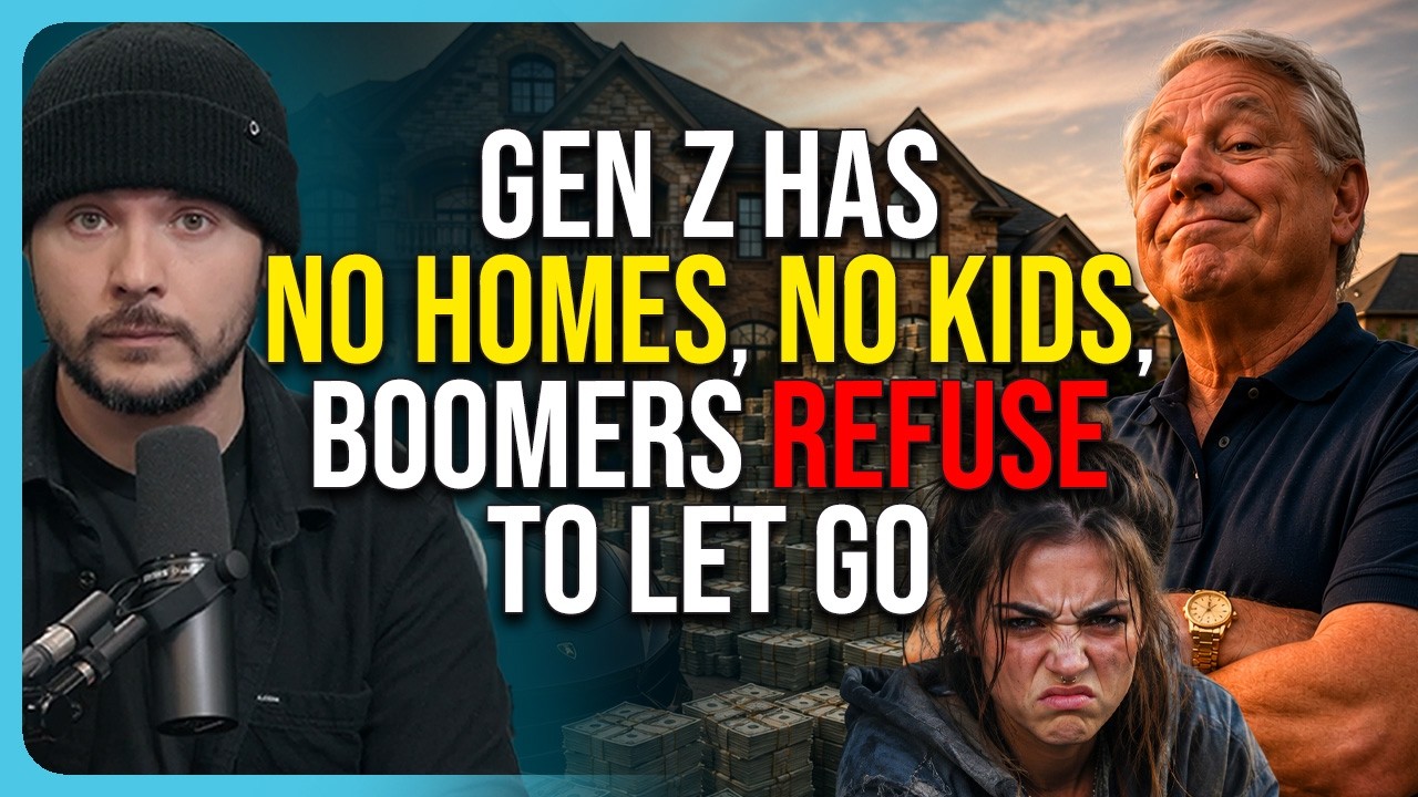 Gen Z Has No Homes, No Kids, & Boomers REFUSE To Let Go